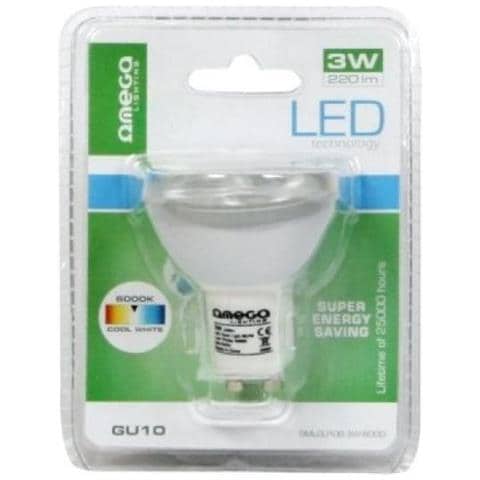Lampadina Dicroica Gu10 3w 220 Lm 6000 K Luce Bianca - Foto 1