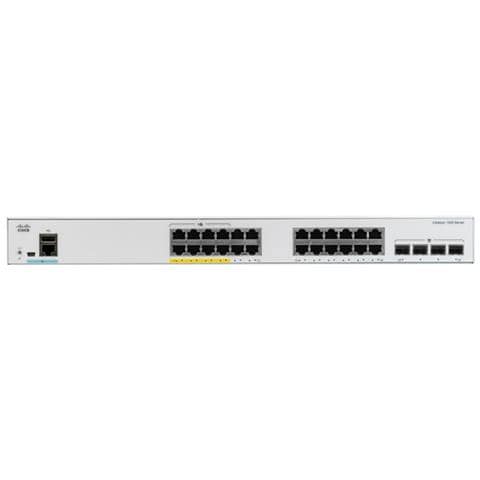 Cisco Catalyst C1000-24P-4G-L switch di rete Gestito L2 Gigabit Ethernet (10/100/1000) Supporto Power over Ethernet (PoE) Grigio - Foto 1