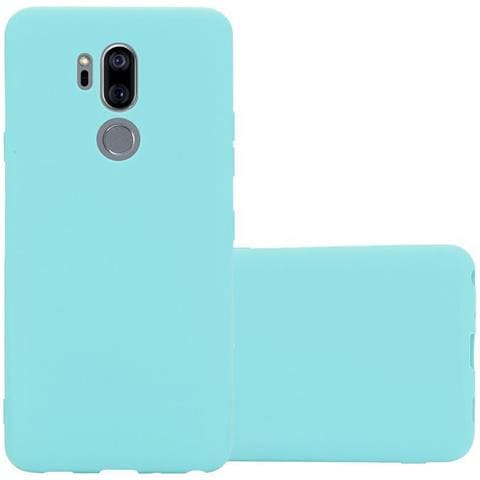 Custodia Compatibile Con Lg G7 Thinq In Candy Blu - Coperchio Protettivo In Silicone Tpu Flessibile - Foto 2