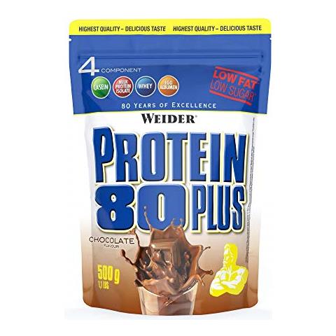 Proteine 80 Plus, Sapore Cioccolato - 500 Gr - Foto 1