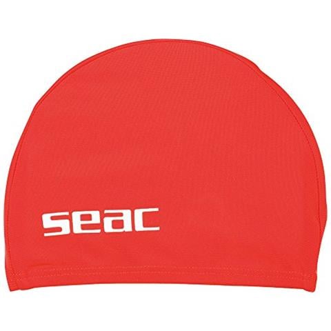 Lycra Jr, Cuffia Nuoto Da Piscina Tessuto Unisex Bambini, Rosso, Piccolo - Foto 1