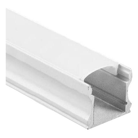 V-tac Vt-8110-w Profili In Alluminio Colore Bianco Da 2m Milky Cover Per Striscia Led - Sku 3366 - Foto 1