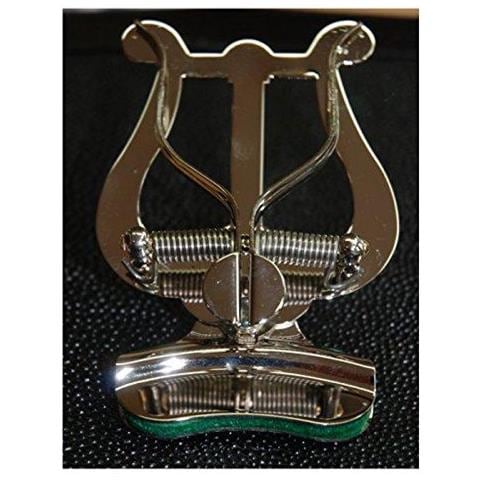 Tromba Lyre Per Tromba Cornetta Flicorno Morsetto Campana Marching Lyra Leggio (nichelato) - Foto 2