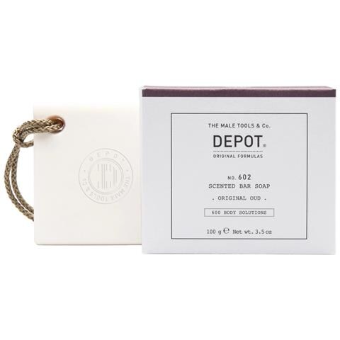 Depot, 600 Body Solutions No. 602, Botanical Complex, Cleansing, Original Oud, Scented Soap Bar, 100 G - Foto 2