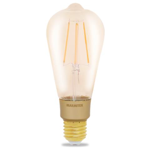 Glow Xli Lampadina Intelligente 6w Trasparente Wifi Giallo - Foto 1