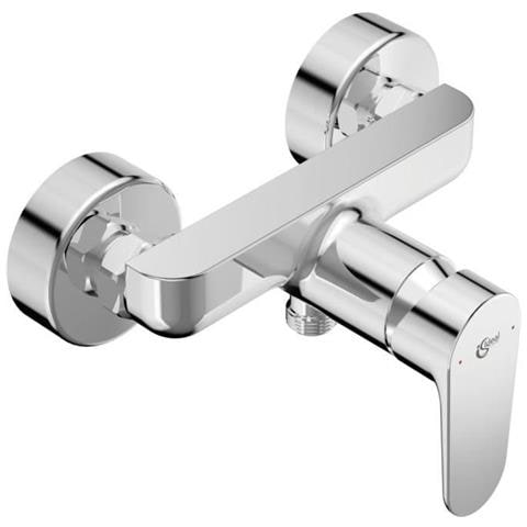 Miscelatore Doccia A Parete Con Piano A Ribalta - Tyria - Cromo - Foto 1