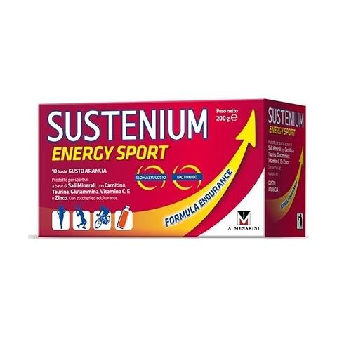 Energy Sport Integratore Per Sportivi A Base Di Sali Minerali Carnitina Taurina Vitamina C E 212.0 Gr - Foto 5