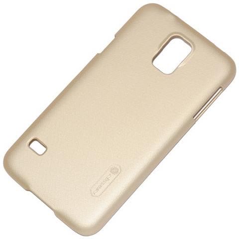 Nillkin Custodia Frosted Shell Posteriore Rigida Antiscivolo Samsung Galaxy S5 G900 Gold - Foto 1