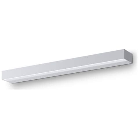 Applique Da Parete Moderno Orion Metallo Bianco Acrilico Luce Led 9w - Foto 2