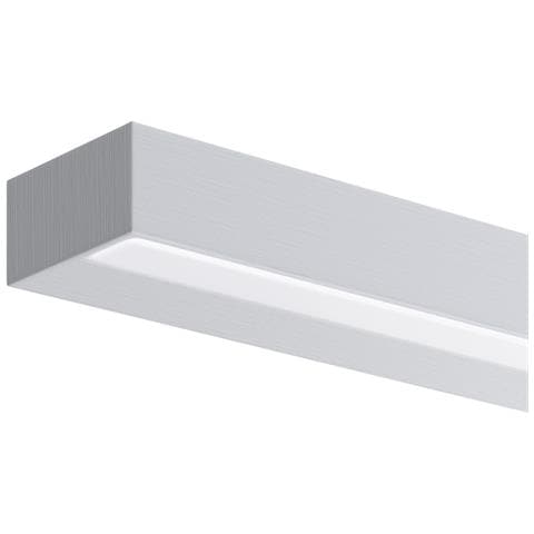 Applique Da Parete Moderno Orion Metallo Bianco Acrilico Luce Led 9w - Foto 3