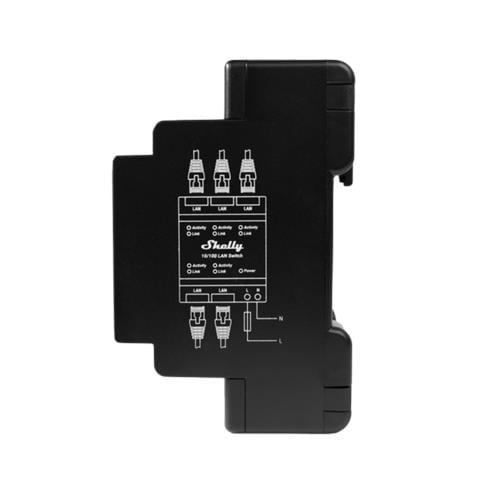 LAN Switch - Interrut DIN rail con 5 porte RJ45 ether - Foto 2