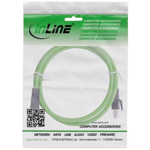 Cavo Di Rete Industriale, M12 8-pin X-coded to RJ45 plug, Cat. 6A PUR 10m - Foto 2