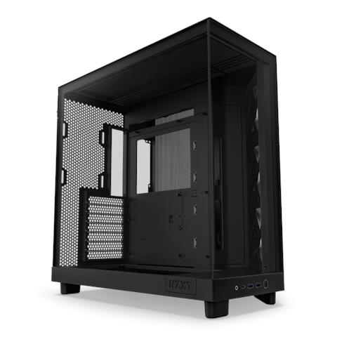 Case H6 Flow RGB Midi Tower Micro-ATX Mini-ITX 2 Porte USB 3.2 Gen 1 Type-A 1 x USB 3.2 Gen 2 Type-C Colore Nero - Foto 2