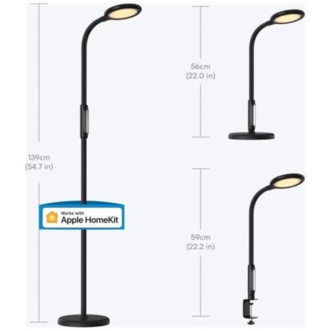 Lampada da pavimento 3in1 Wi-Fi CCT Bianco dinam. dimm Apple HomeKit - Foto 2