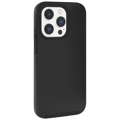 Cover Per Iphone 14 Pro Max Rigida 2 Strati Rinforzata Anticaduta 4m, Nero - Foto 1