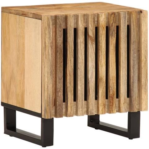Comodini 2pz 40x34x46 Cm In Legno Massello Di Mango - Foto 2