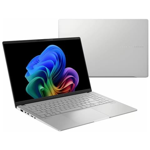 Notebook Vivobook S 15 OLED S5507QA-MA012W Monitor 15,6" 3K Qualcomm Snapdragon X1P-42-100 Ram 16 GB SSD 512 GB 2xUSB 3.2 Windows 11 Home - Foto 2