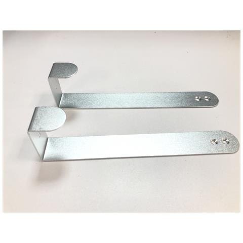 Appendiabiti In Alluminio Sopra La Porta Per Camera Da Letto, Bagno E Altro Silver - Foto 2