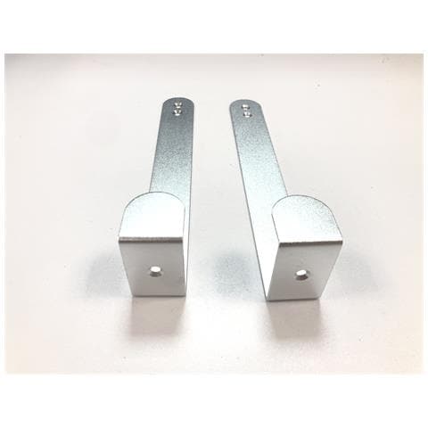 Appendiabiti In Alluminio Sopra La Porta Per Camera Da Letto, Bagno E Altro Silver - Foto 3