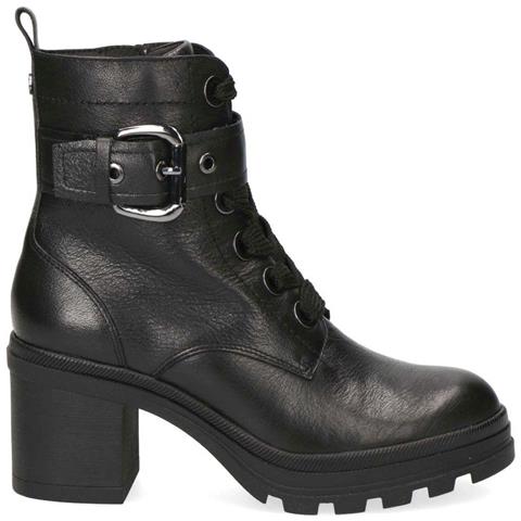 Black Casual Leather Booties Stivaletti Pelle Scarpe Donna Nero Eu 36, 9-25209-27-022 - Foto 1