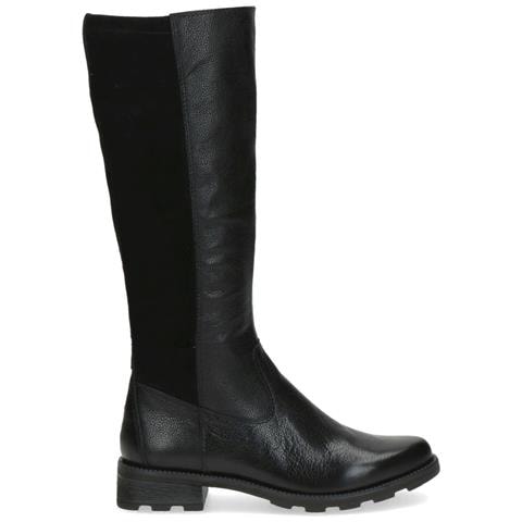 Black Comb Casual Closed Boots Stivaletti Pelle Scarpe Donna Nero Eu 38, 9-25611-41-019 - Foto 2