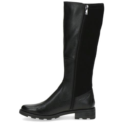 Black Comb Casual Closed Boots Stivaletti Pelle Scarpe Donna Nero Eu 38, 9-25611-41-019 - Foto 3