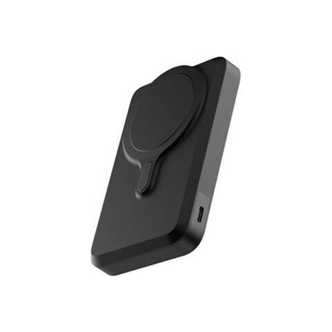Powerbank 10 000mah Con Supporto Magnetico Wireless Fs5w101 E Funzione Stand, Nero - Foto 2