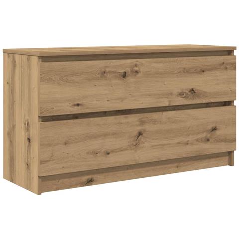 Mobile Tv Rovere Artigianale 100x35x54 Cm In Legno Multistrato - Foto 2