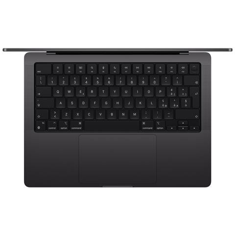 MacBook Pro M M4 Computer portatile 36,1 cm (14.2") 16 GB 512 GB SSD Wi-Fi 6E (802.11ax) macOS Sequoia Nero - Foto 2