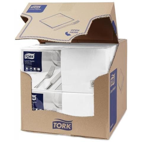 Tork 477149 Tovagliolo Di Carta Bianco 200 Pz - Foto 2