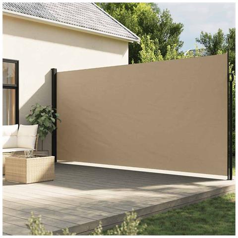 Tenda da Sole Laterale Retrattile Beige 200x600 cm - Foto 2
