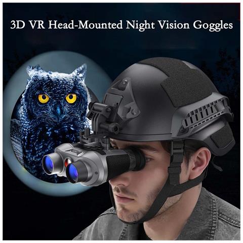 Visore Vr 3d Per Visione Notturna Con Registrazione 4k, Zoom 6x E 3d A Occhio Nudo - Foto 2