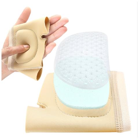 Cuscinetti Avampiede In Nylon - Cuscinetti Metatarsali Ad Assorbimento Urti Sebs (1 Paio) M - Foto 6