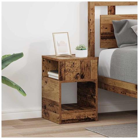 Tavolino 2 pcs Legno vecchio 30,5 x 30 x 45 cm - Foto 2