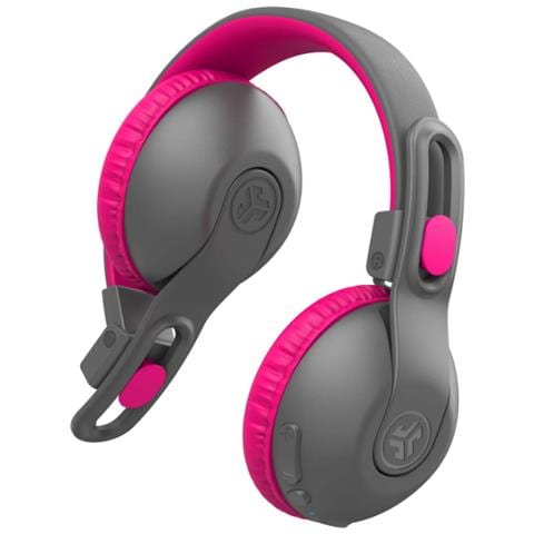JBuddies Studio 2 Auricolare Con cavo e senza cavo A Padiglione Musica e Chiamate USB tipo-C Bluetooth Grigio, Rosa - Foto 2