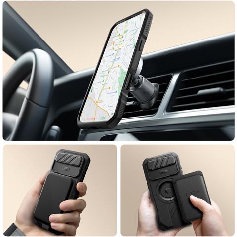 Custodia Per Iphone 17 Air Nera In Kevlar Con Magsafe - Foto 7
