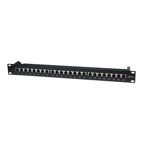 I-PP 24-RS-C6 - Pannello Patch STP 24 posti RJ45 Cat. 6 - Foto 1