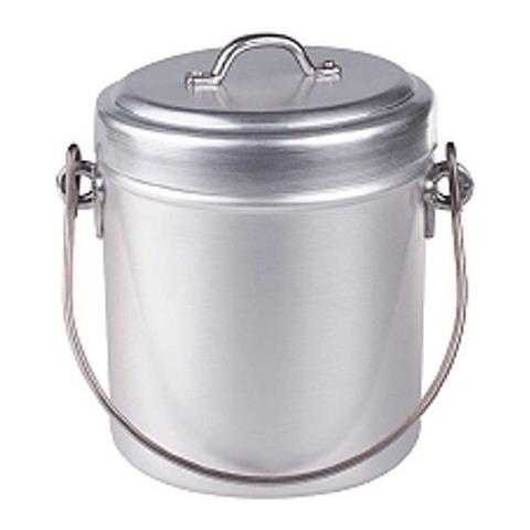 Pentolino Latte Finitura Opaco Con Coperchio - Diametro Cm 14 - Altezza Cm 14-capacità Lt 1,7 - Foto 2