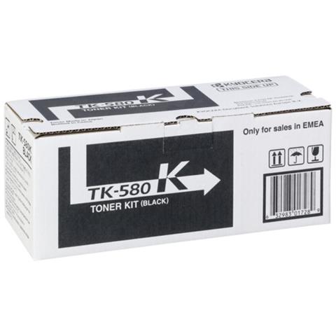 Tk-580k Cartuccia Toner 1 Pz Originale Nero - Foto 1