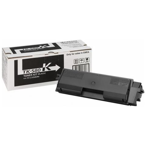 Tk-580k Cartuccia Toner 1 Pz Originale Nero - Foto 2