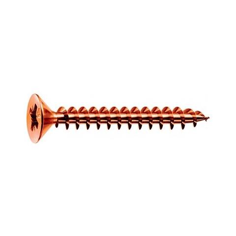 Vite Autofilettante Per Truciolare Bronzata Tp 4x45 E-100 Bulloneria-viteria - Foto 2