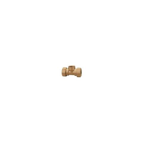 Raccordo Pressione Ottone T F 3/4"" Mm 25 - Foto 1