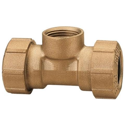 Raccordo Pressione Ottone T F 3/4"" Mm 25 - Foto 3