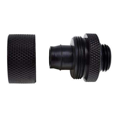 Eiszapfen 16/10mm Compression Fitting G1/4 - Deep Black Sixpack - Foto 7