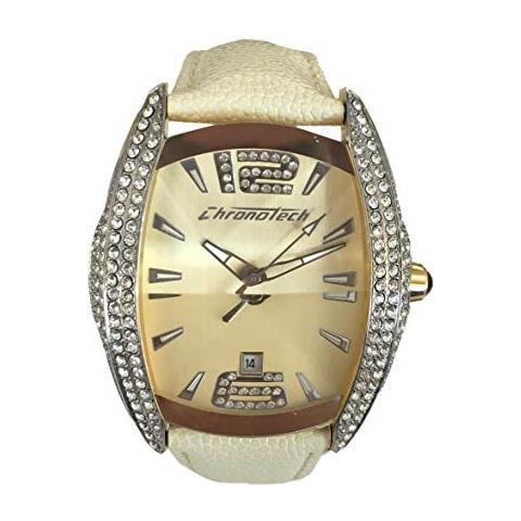 Orologio Analogico Quarzo Donna Con Cinturino In Pelle Ct7814m-04s - Foto 1