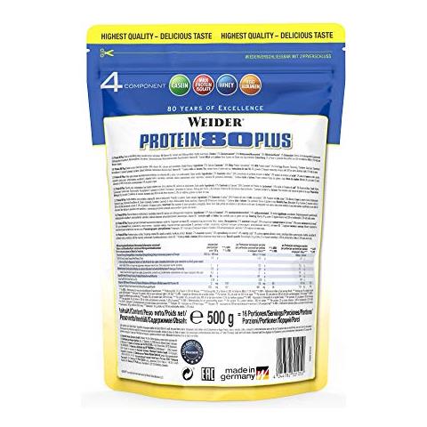 Protein 80 Plus Proteine, Sapore Vaniglia - 500 Gr - Foto 3