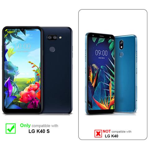 Cadorabo Custodia Compatibile Con Lg K40s In Liquid Nero - Coperchio Protettivo In Silicone Tpu Flessibile - Foto 11