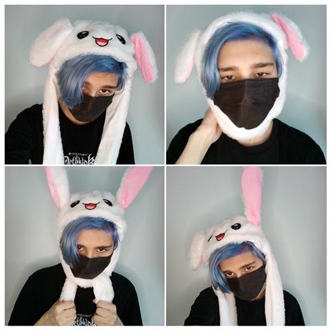 SLOWMOOSE - La Peluche Del Berretto Da Donna Può Spostare Il Cappello Delle  Orecchie Da Coniglio Con Paraorecchie Per Donne / Bambini / Ragazze [2] -  ePRICE