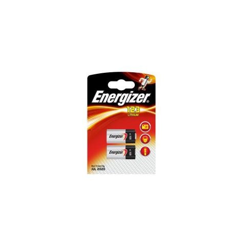 CR123 / CR123A, Litio, Cilindrico, Argento - Foto 3