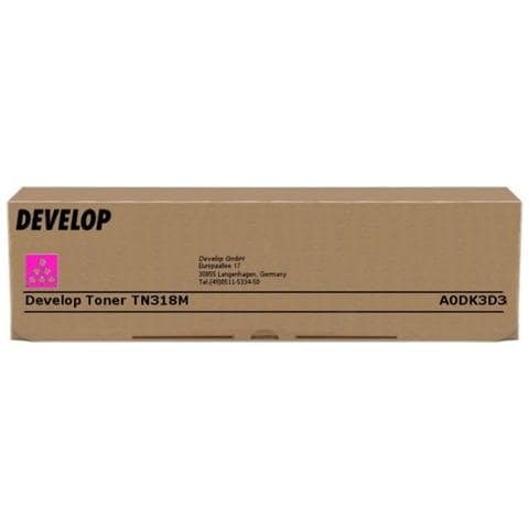 TN318M, Toner, Magenta, Laser, , Ineo+ 20, Ineo+ 20P - Foto 1